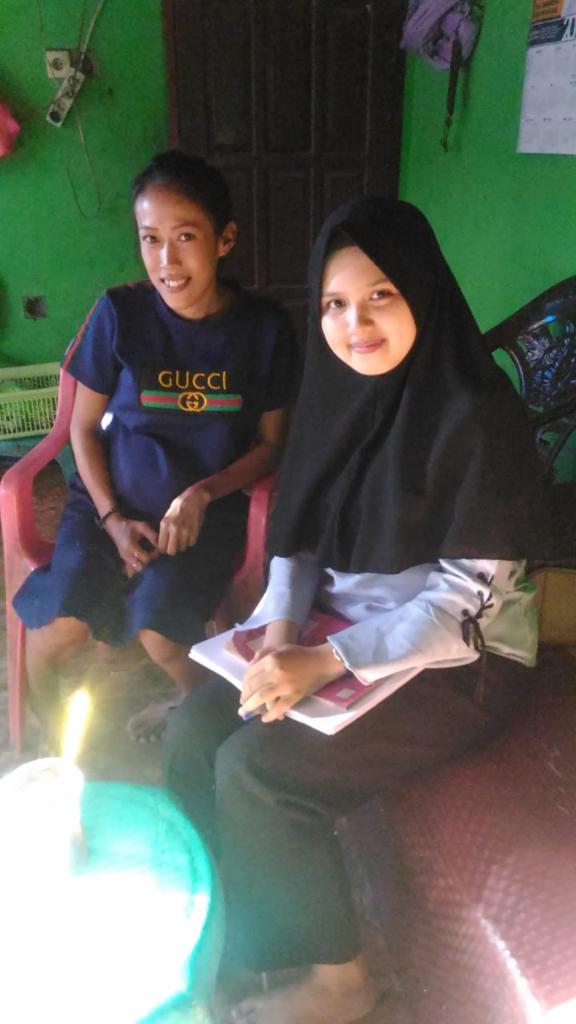 Kunjungan kedua : Menanti kelahiran anak pertama Ibu Fitri